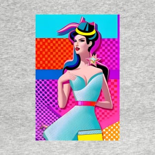 Pop art girl T-Shirt